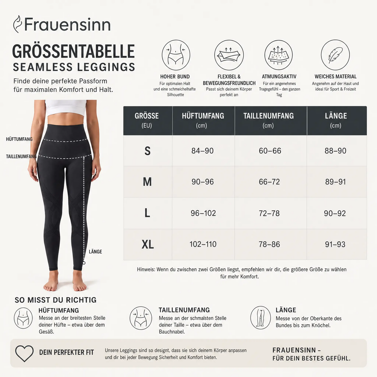 3D-Kompressions-Leggings – Formende und glättende Leggings